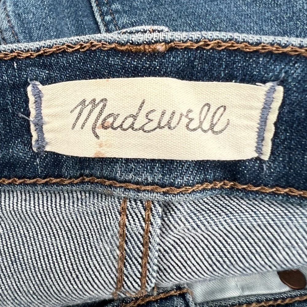 Madewell 10” High Rise Skinny Distressed Jeans Size 26 Women’s - Picture 2 of 7